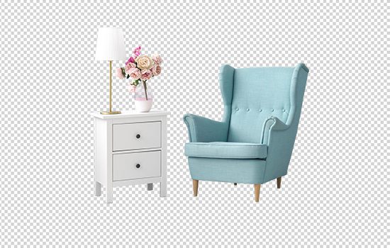 Classic,Blue,And,White,Theme,Living,Room,-,Light,Blue Cut out